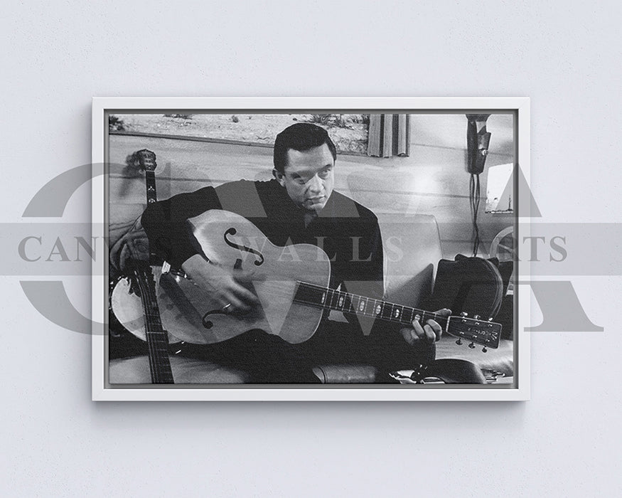 Johnny Cash Canvas Wall Decor
