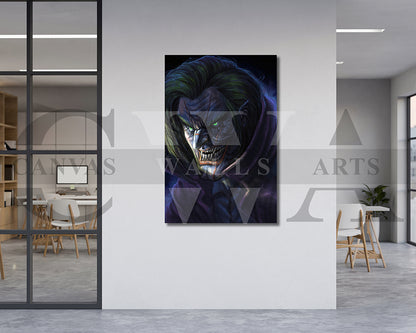 Joker Canvas Print