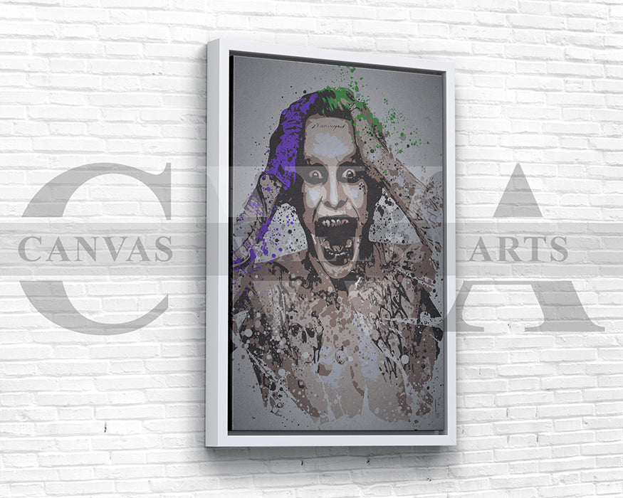 Joker Canvas Wall Art