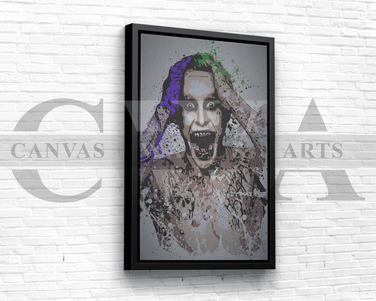 Joker Canvas Wall Art