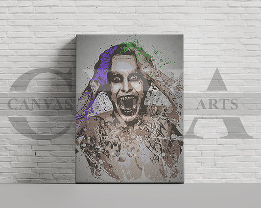 Joker Canvas Wall Art