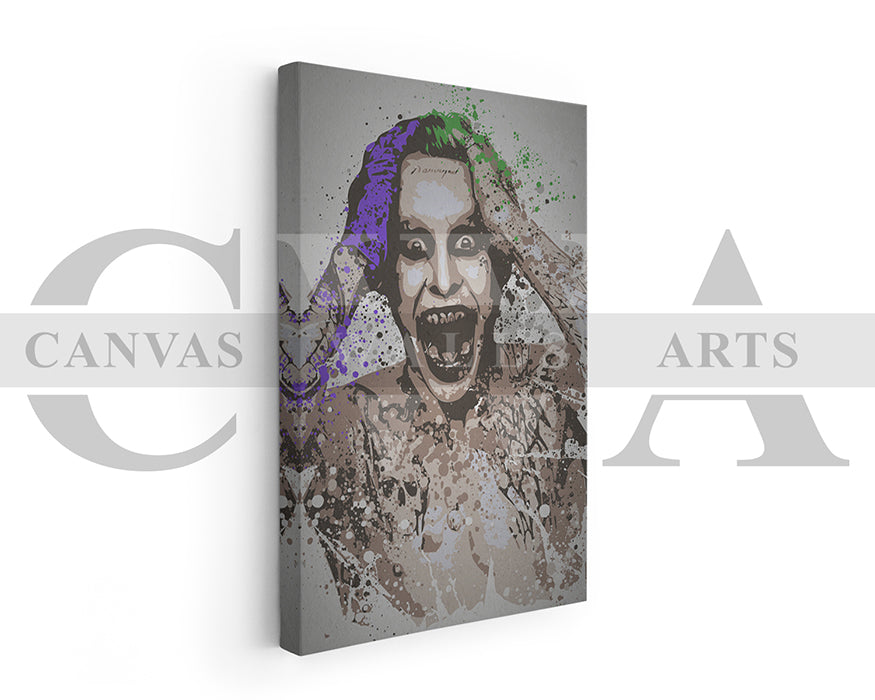 Joker Canvas Wall Art