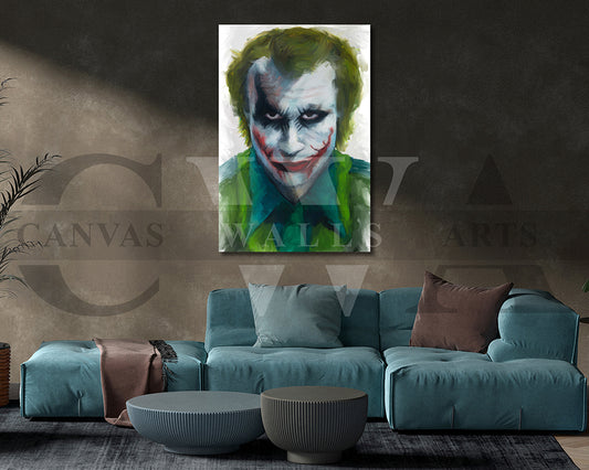Joker Painting Canvas Wall Art