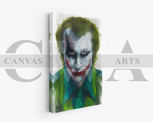 Joker Painting Canvas Wall Art