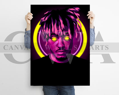 Juice WRLD American Rapper Canvas Wall Art
