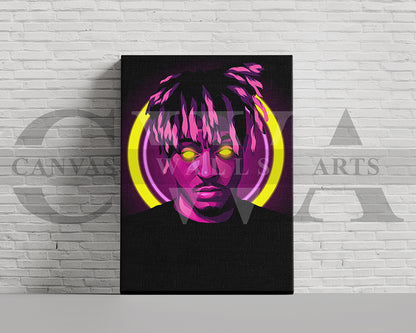 Juice WRLD American Rapper Canvas Wall Art