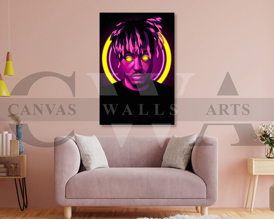 Juice WRLD American Rapper Canvas Wall Art