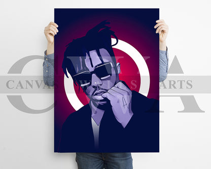 Juice WRLD Music Canvas Wall Art