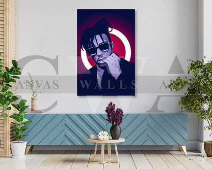 Juice WRLD Music Canvas Wall Art