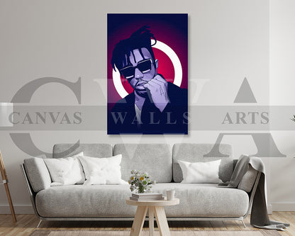 Juice WRLD Music Canvas Wall Art