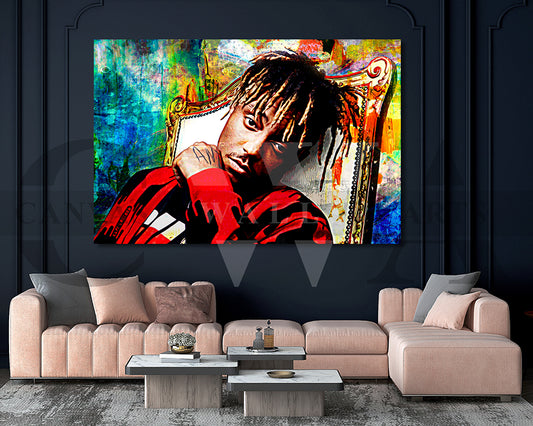 Juice Wrld Canvas Wall Art
