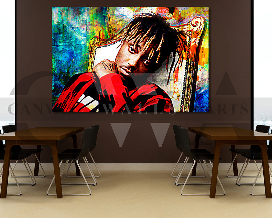 Juice Wrld Canvas Wall Art