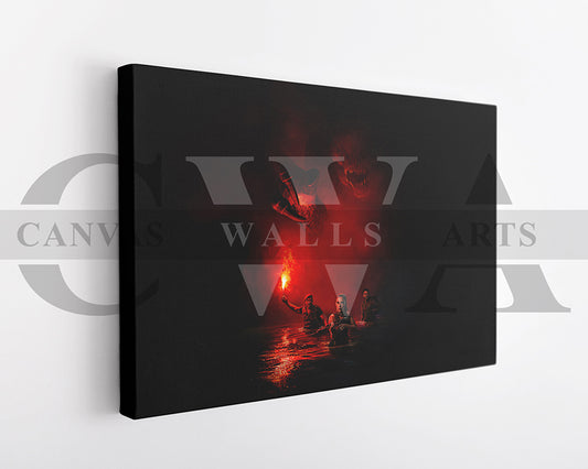 Jurassic World Rebirth  Canvas Wall Art