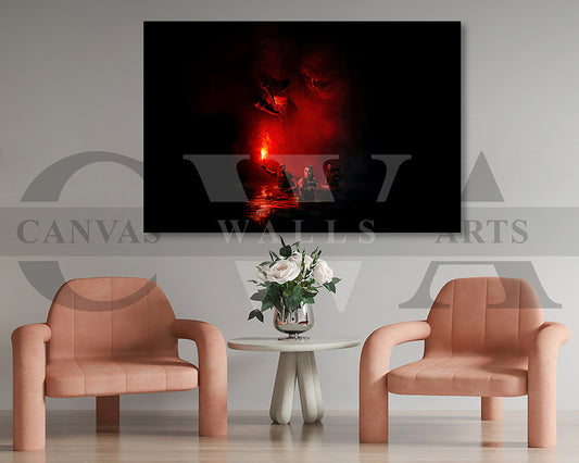Jurassic World Rebirth  Canvas Wall Art