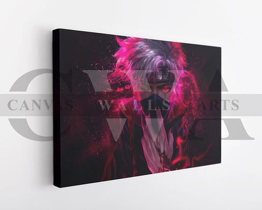 Kakashi Hatake The Ninja Canvas Wall Art