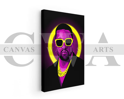 Kanye West Canvas Print