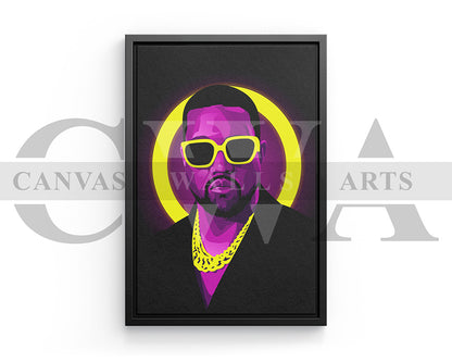 Kanye West Canvas Print
