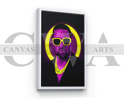 Kanye West Canvas Print