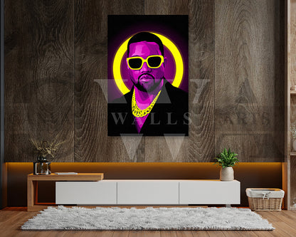 Kanye West Canvas Print
