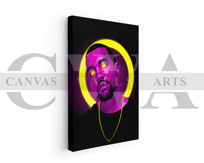 Kanye West Canvas Wall Art