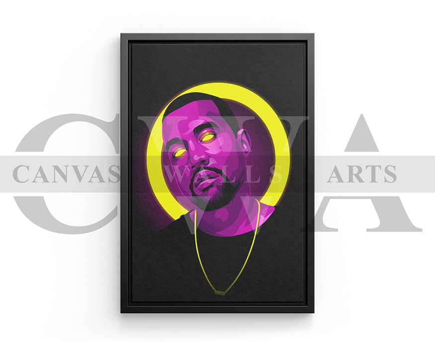 Kanye West Canvas Wall Art