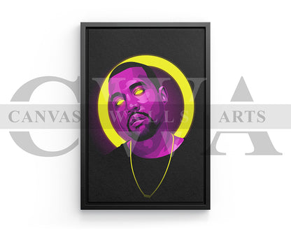 Kanye West Canvas Wall Art