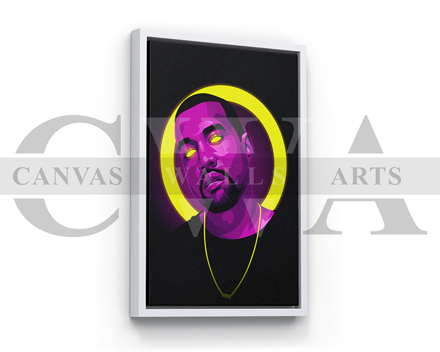 Kanye West Canvas Wall Art
