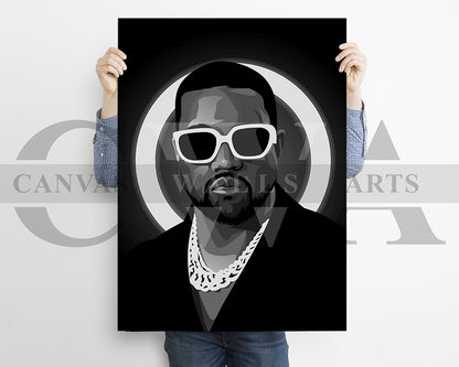 Kanye West Wall Art