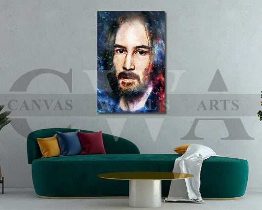 Keanu Reeves Canvas Wall Art