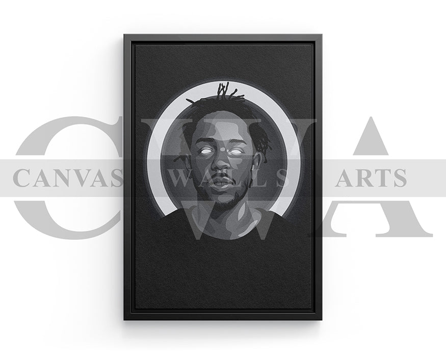 Kendrick Lamar American Rapper Canvas Wall Art