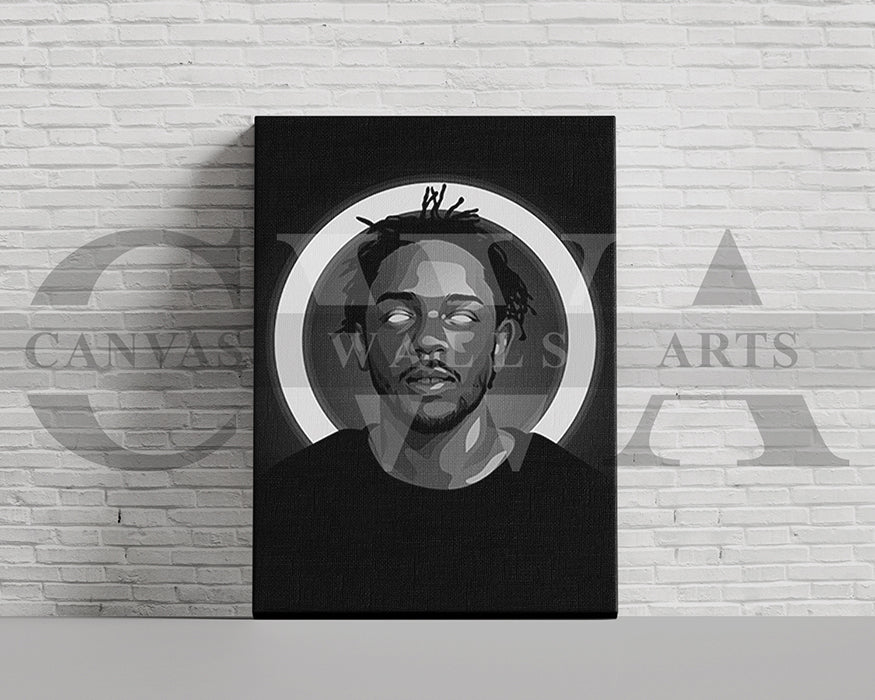 Kendrick Lamar American Rapper Canvas Wall Art