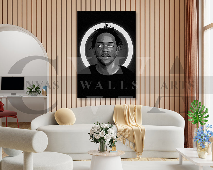 Kendrick Lamar American Rapper Canvas Wall Art