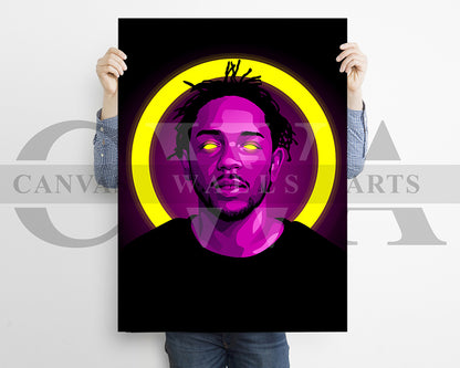 Kendrick Lamar Canvas Wall Art