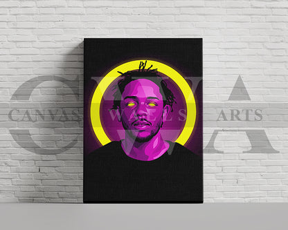 Kendrick Lamar Canvas Wall Art
