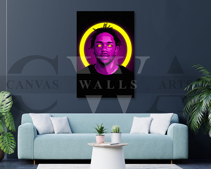 Kendrick Lamar Canvas Wall Art