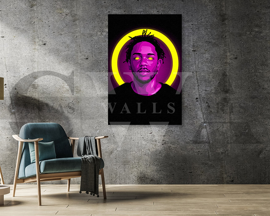 Kendrick Lamar Canvas Wall Art