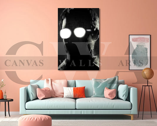 Kevin Canvas Wall Art Abstract Movie Poster