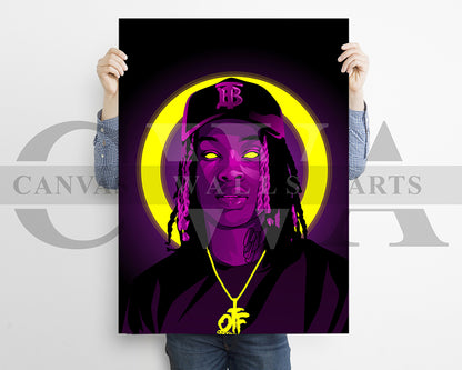 King Von Canvas Print