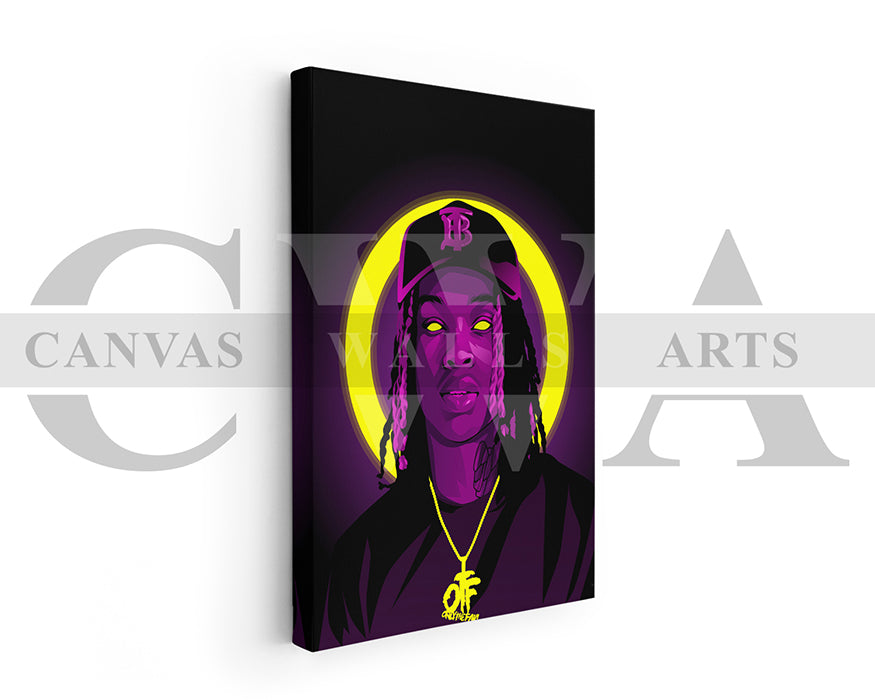 King Von Canvas Print