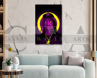 King Von Canvas Print