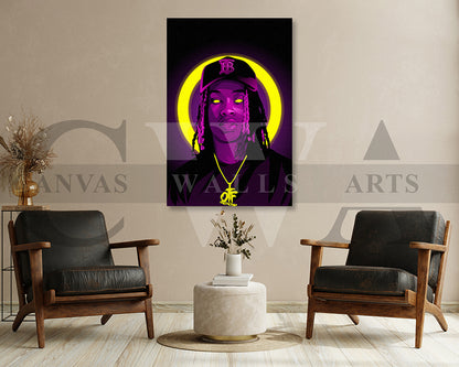 King Von Canvas Print