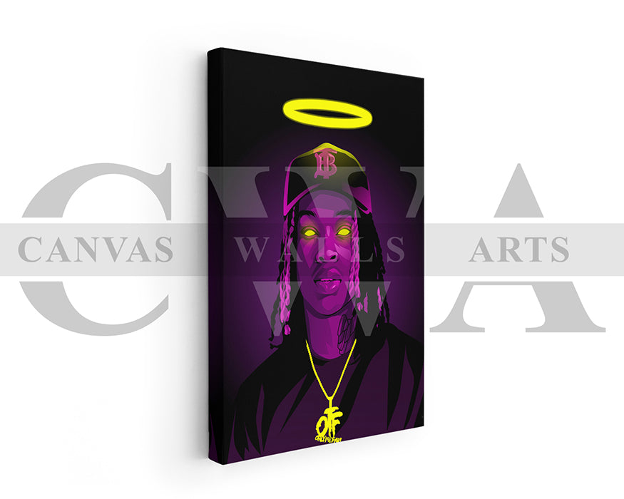 King Von Canvas Wall Art