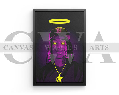 King Von Canvas Wall Art