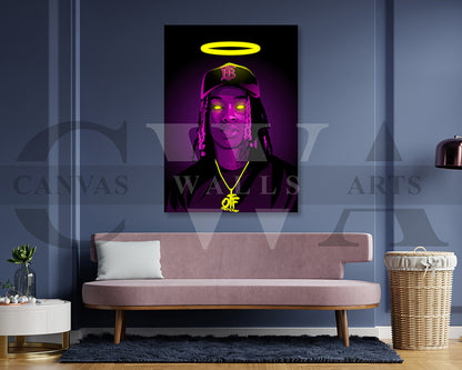 King Von Canvas Wall Art