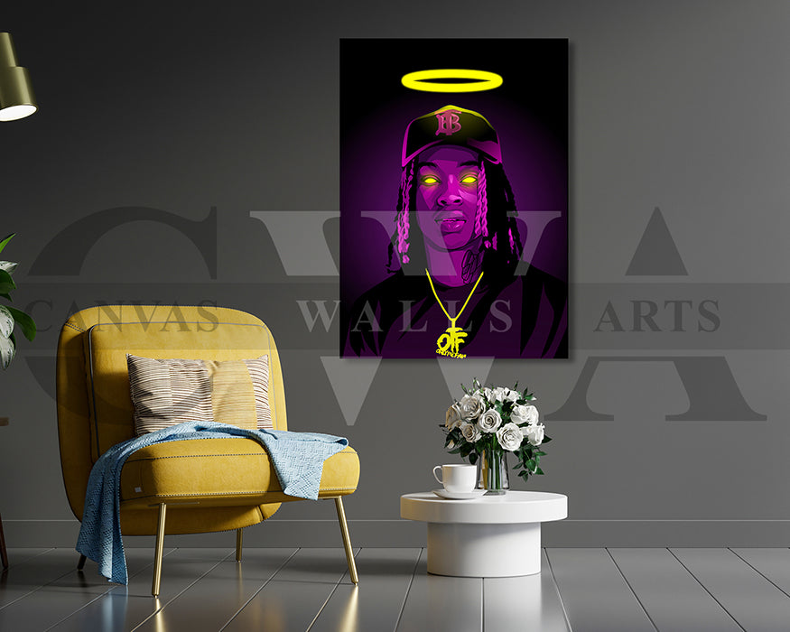 King Von Canvas Wall Art