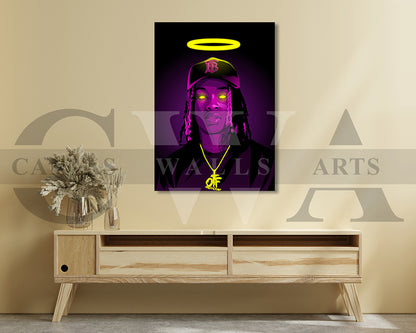 King Von Canvas Wall Art