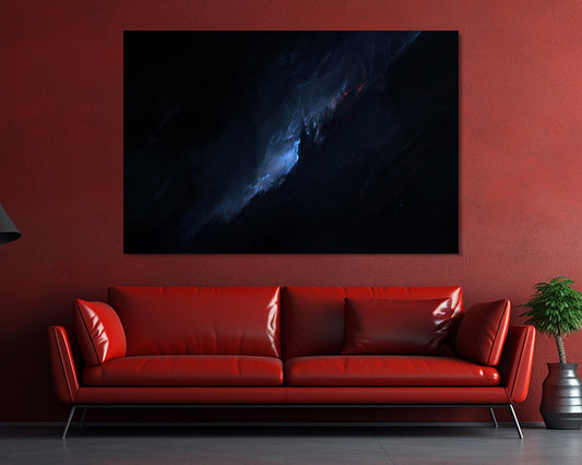 Klyck Nebula Canvas Wall Art Galaxy Poster Print