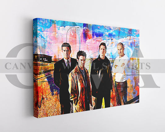 Knockaround Guys Canvas Wall Art