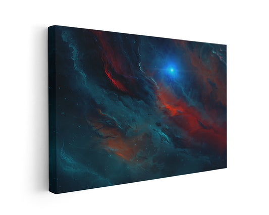 Krauss Nebula Canvas Wall Art Galaxy Art Print