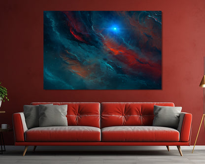 Krauss Nebula Canvas Wall Art Galaxy Art Print